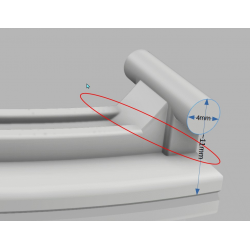 (SECOND GRADE) Roomba Handle 700 Series 4mm pins