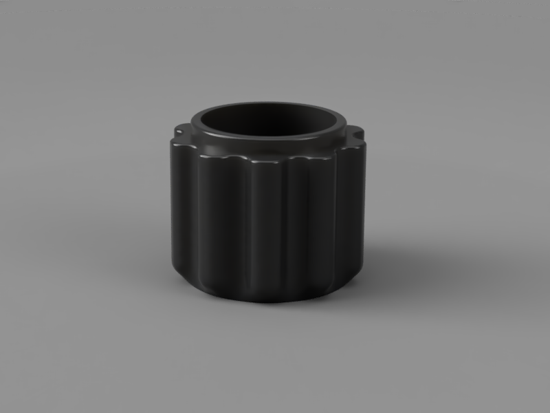 4x Absperrhahn Drehgriff Drehknauf für 4.5mm 4-Kant Vierkant