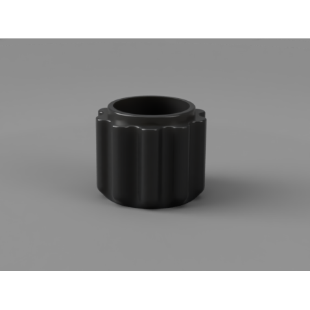 copy of 2x Absperrhahn Drehgriff Drehknauf für 5mm 4-Kant Vierkant