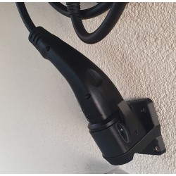 Typ2 Ladestecker Halterung Garage platzsparend Wallbox (kompatibel Mennekes)