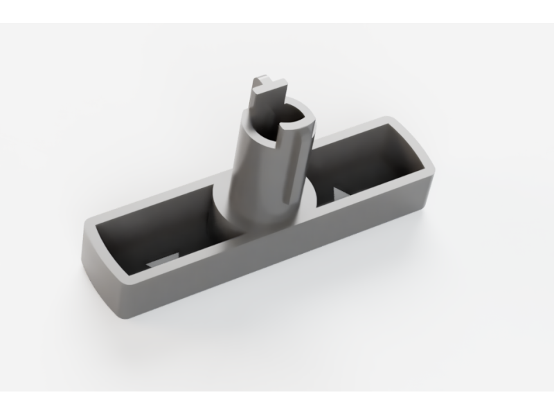 Kompatibler Drehgriff für  Siemens/Bosch Gefrieschrank Eisbereiter Icemaker 11050362